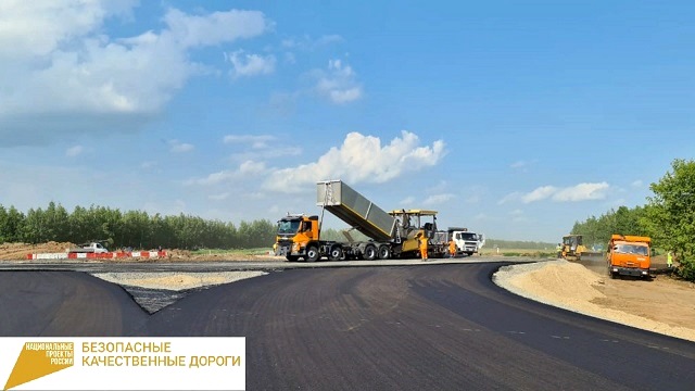 В Татарстане по нацпроекту ремонтируют участок автодороги «Столбище – Атабаево»