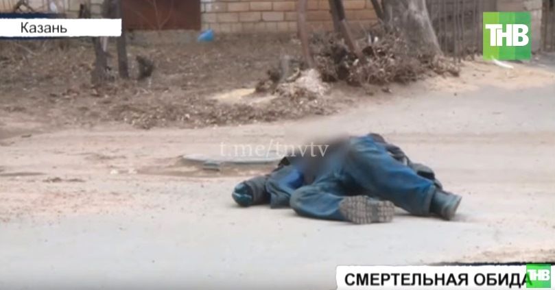В Казани бездомный из-за элемента забора убил своего товарища – видео