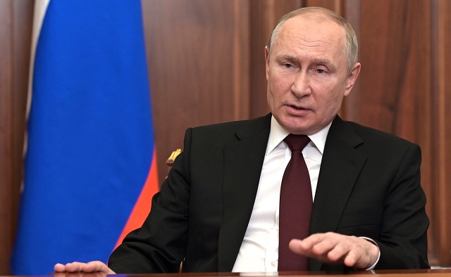 Владимир Путин объявил о начале военной операции в Донбассе