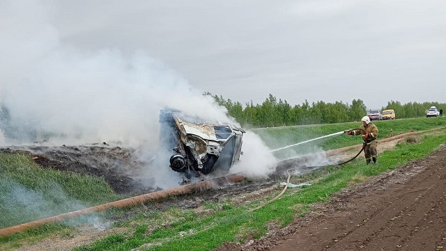 Водители столкнувшихся «Газели» и иномарки погибли на трассе в Башкортостане