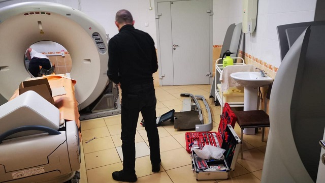 Новый томограф устанавливают в Бугульминской ЦРБ по нацпроекту