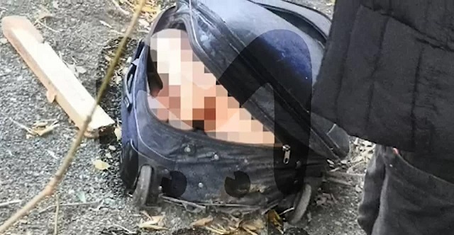 В Оренбуржье дети обнаружили чемодан с расчлененным телом женщины – видео