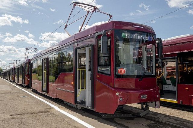 В Казани из-за потопа приостановили движение трамваев и троллейбусов