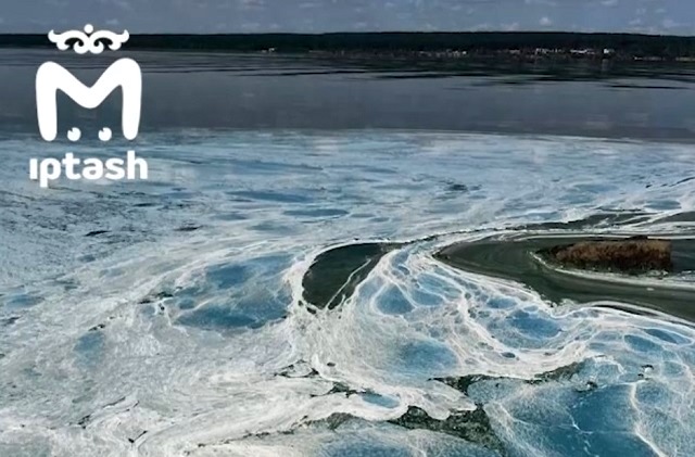 Экологи инициировали проверку Нижнекамского водохранилища, где выявили белое пятно