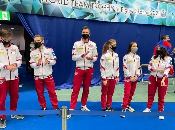 Россия лидирует на командном чемпионате мира по фигурному катанию, США на 2 месте