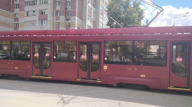 В Казани из-за отсутствия напряжения встали трамваи маршрута №1