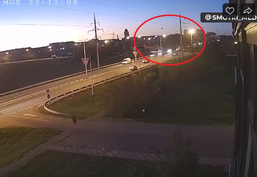 В Сети опубликовали видео с моментом падения Су-34 в Краснодарском крае
