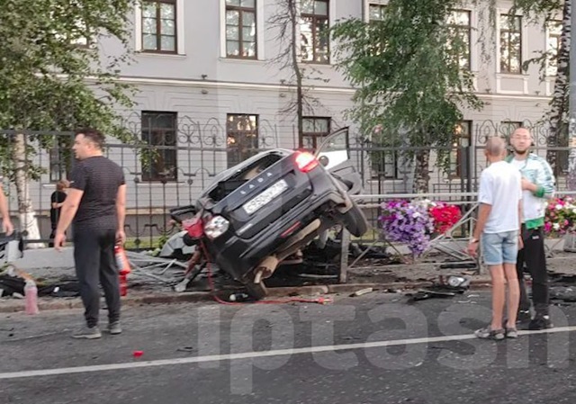 В Казани на видео попал момент смертельной аварии, устроенной уроженцем Казахстана