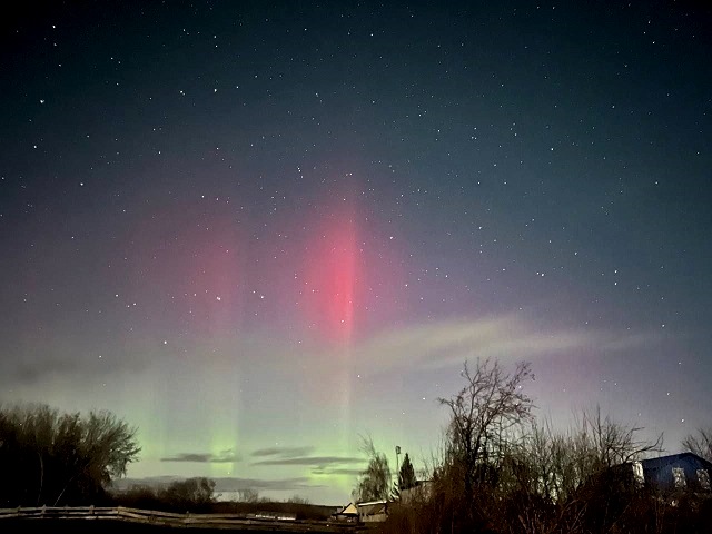 Красочное северное сияние вновь появилось в небе над Татарстаном