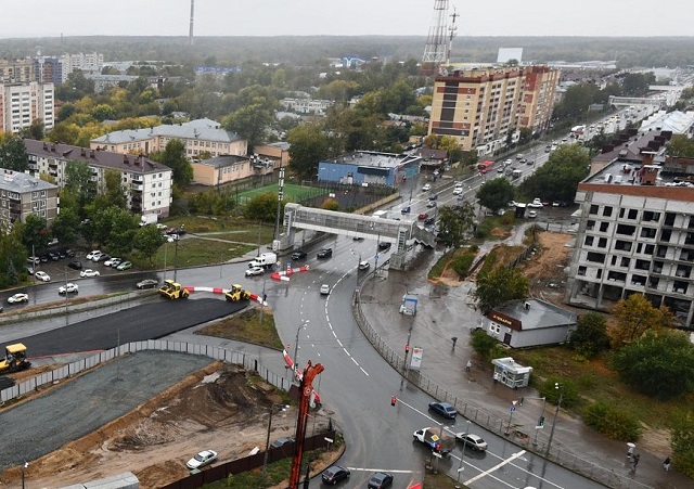 На участке Горьковского шоссе в Казани перекроют движение до конца года