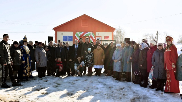 Построенный по нацпроекту ФАП открыли в татарстанском селе Урахча 