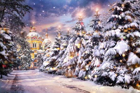 Телерадиокомпания ТНВ поздравляет всех православных христиан с Рождеством Христовым