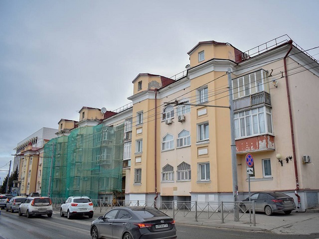 В Казани ремонт фасадов домов к Играм БРИКС выполнили на 18%