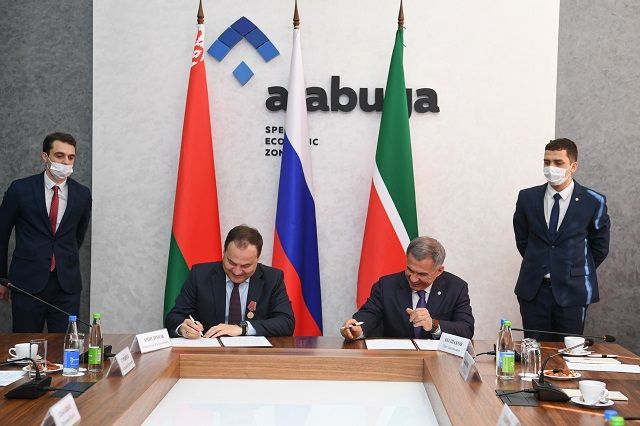 Оборот от внешней торговли Белоруссии и Татарстана составил 870 млн долларов