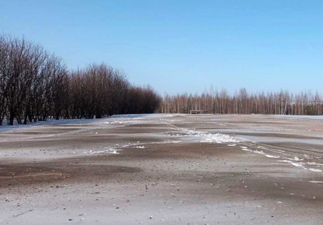 В Татарстане приступили к «чернению» снега