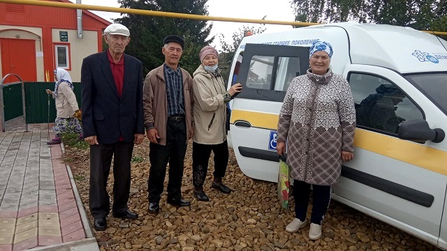 В Лениногорском районе РТ по нацпроекту доставили в медучреждения 1 199 пожилых людей