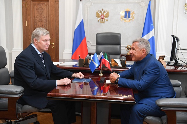 Близкое сотрудничество: итоги рабочего визита Минниханова в Ульяновскую область