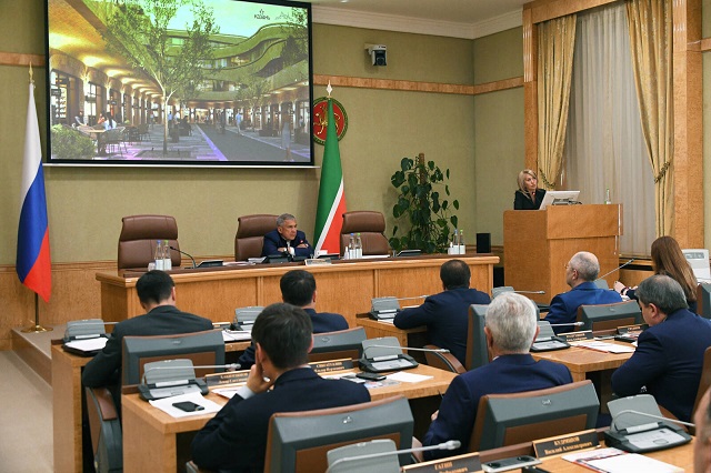 Минниханову доложили о новых градостроительных проектах в Татарстане