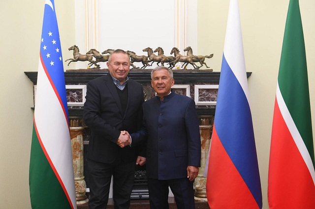 Минниханов на встрече с Салиевым обсудил вопросы сотрудничества