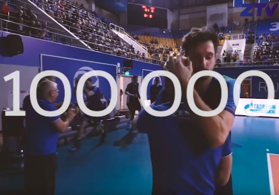 «Зенит-Казань» первым в мире среди волейбольных клубов набрал 100 тысяч подписчиков в Youtube