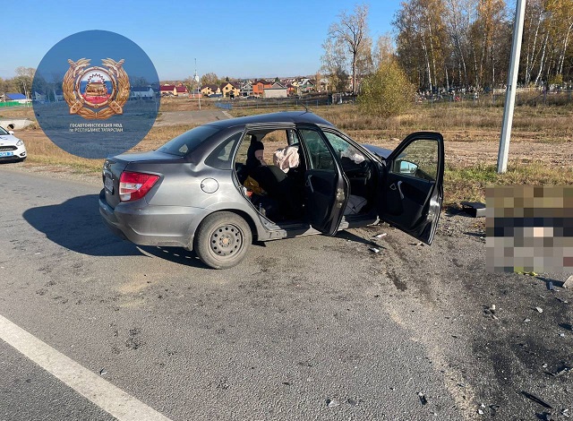 Роковая «встречка»: в Татарстане в ДТП с двумя «Ладами» погиб 28-летний автомобилист