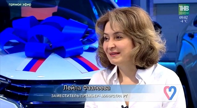 Лейла Фазлеева в эфире ТНВ рассказала о главных семейных традициях и любимых блюдах