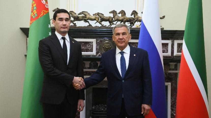 В Казань с рабочим визитом прибыл сын президент Туркменистана