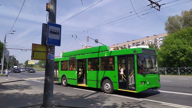 В Казани вышли из строя троллейбусы №13