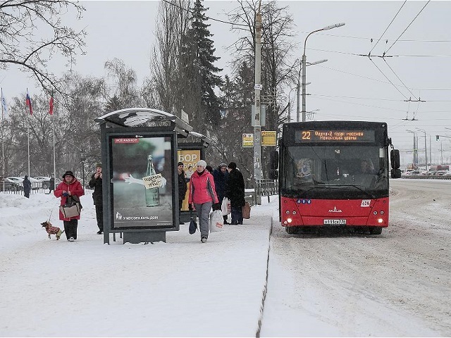 Ответственность за состояние автобусных остановок в Казани переложили на рекламщиков