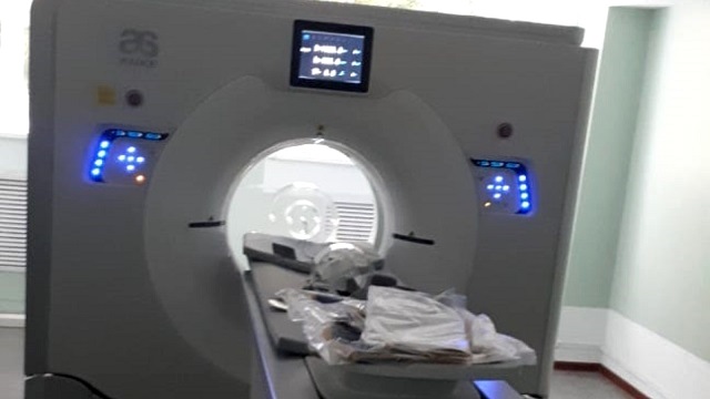 В Дрожжановской ЦРБ в рамках нацпроекта установили компьютерный томограф