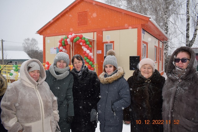 Построенный по нацпроекту ФАП торжественно открыли в Сабинском районе Татарстана