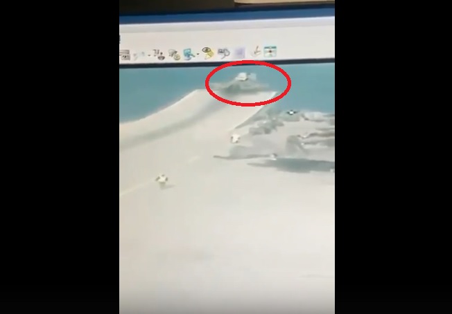 В сети появилось видео с моментом крушения в море британского истребителя F-35