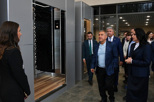 В Татарстане открылся завод по производству лифтов