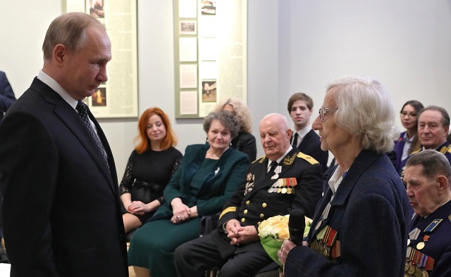 Президент России поздравил ветерана ВОВ Екатерину Тутурову со 100-летним юбилеем
