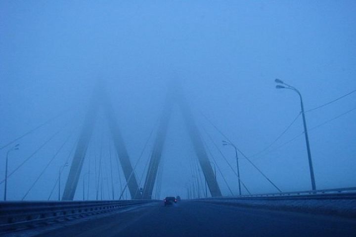 Сегодня и завтра на дорогах Татарстана будет туман