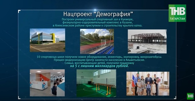 В Татарстане подвели итоги года по выполнению нацпроектов – видео