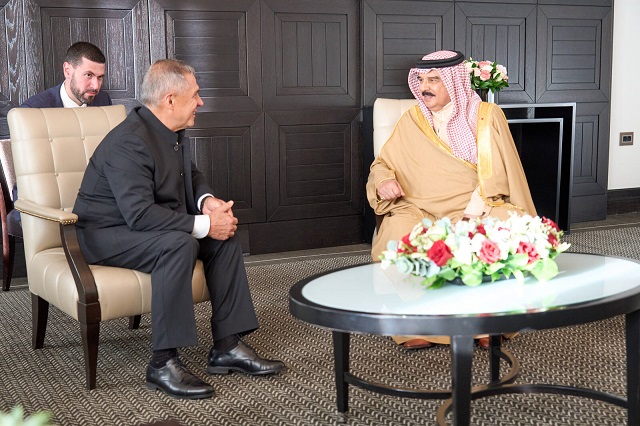 Раис Татарстана встретился с королем Бахрейна