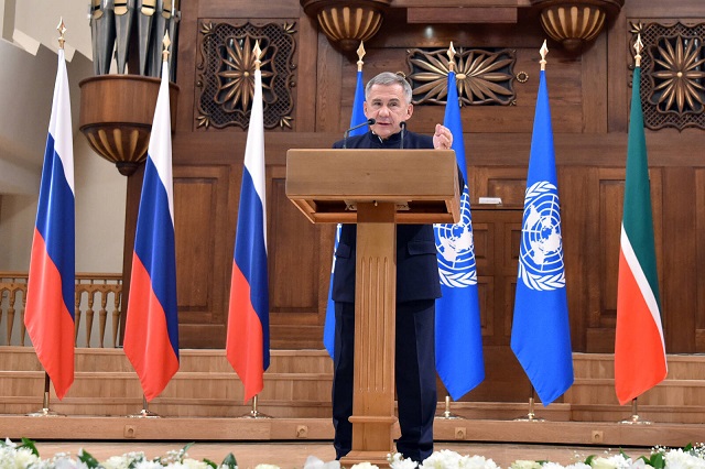Минниханов назвал необъятным сотрудничество Татарстана по линии программ ЮНЕСКО 