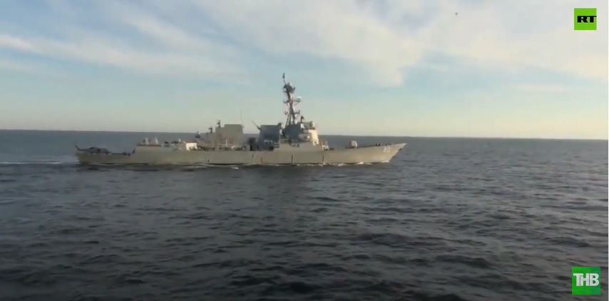 В США отвергли обвинения в нарушении эсминцем границы РФ в Японском море