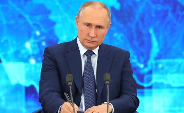 Анонсированная ранее большая пресс-конференция Путина в этом году не состоится