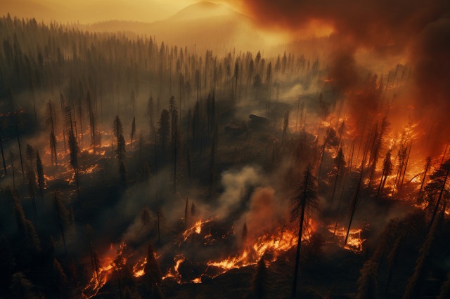 Штормовое предупреждение о высокой пожарной опасности лесов объявили в Татарстане