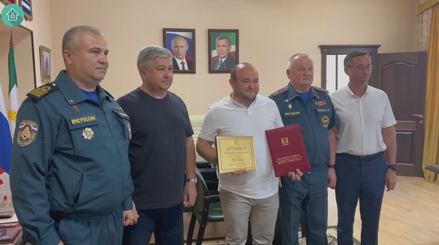 Спасшего 11 человек во время урагана Павла Матвеева наградили в Татарстане