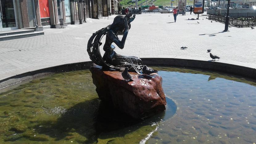 С улицы Баумана в Казани убрали одну из первых скульптур