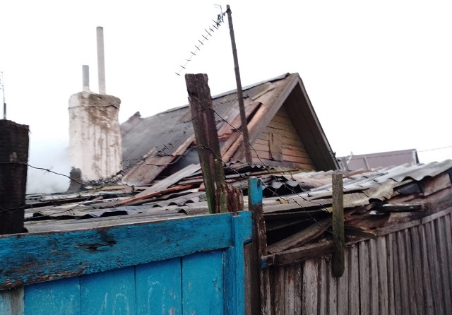 В Татарстане 75-летний мужчина погиб на пожаре в доме из-за непотушенной сигареты