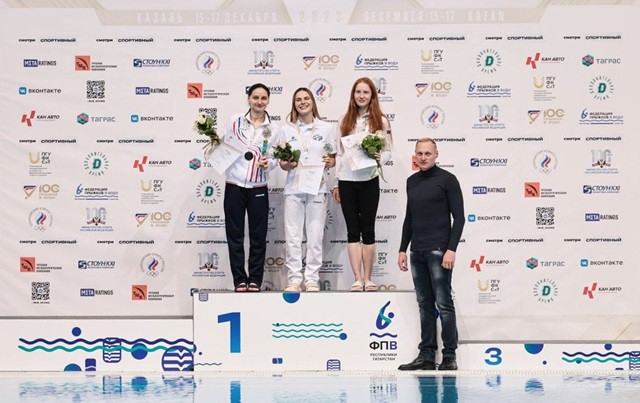 Шесть медалей завоевали спортсмены СК «СИНТЕЗ» на Кубке Федерации прыжков воду РФ