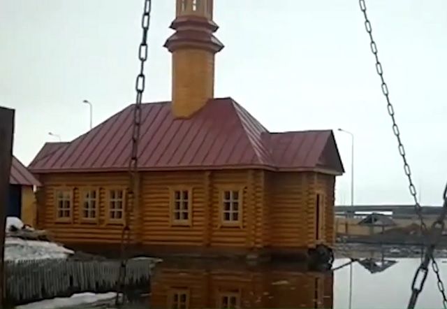 В Татарстане затопило этнографический музей «Татар авылы» – видео