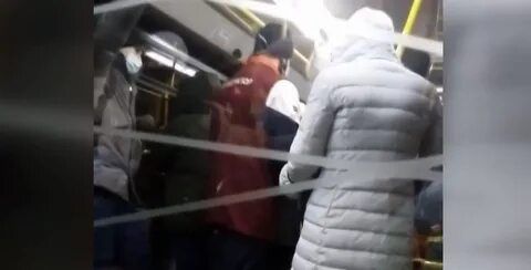 В Казани кондуктор подрался с пассажиром - видео