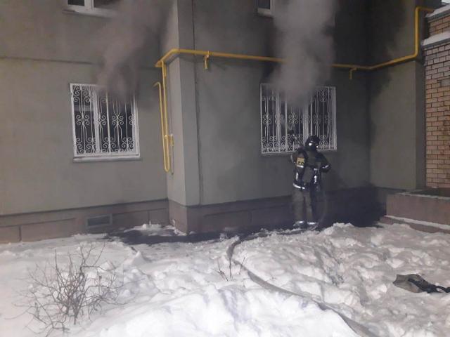 В новогоднюю ночь в Татарстане вспыхнула многоэтажка