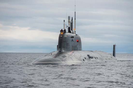 Атомную подлодку «Казань» приняли в состав военно-морского флота России