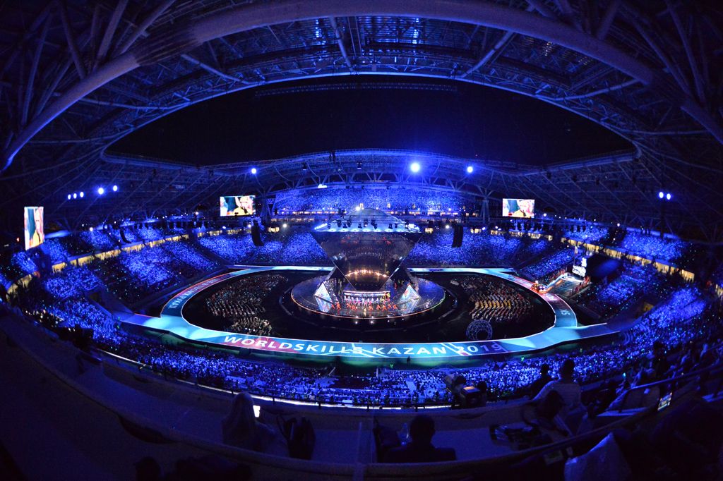 Прямая трансляция церемонии закрытия WorldSkills Kazan 2019 (СКОРО)